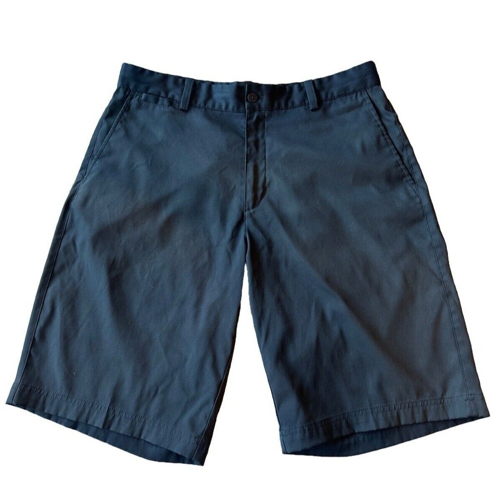 Nike Golf Men's 32 Flat Front Tech Dri Fit Shorts Black 897914-010